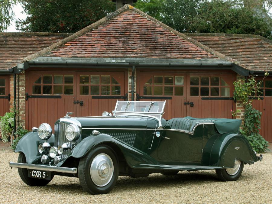  Bentley 4&frac14;-Litre Tourer by Vanden Plas 1936 года  (фото 8 из 11)